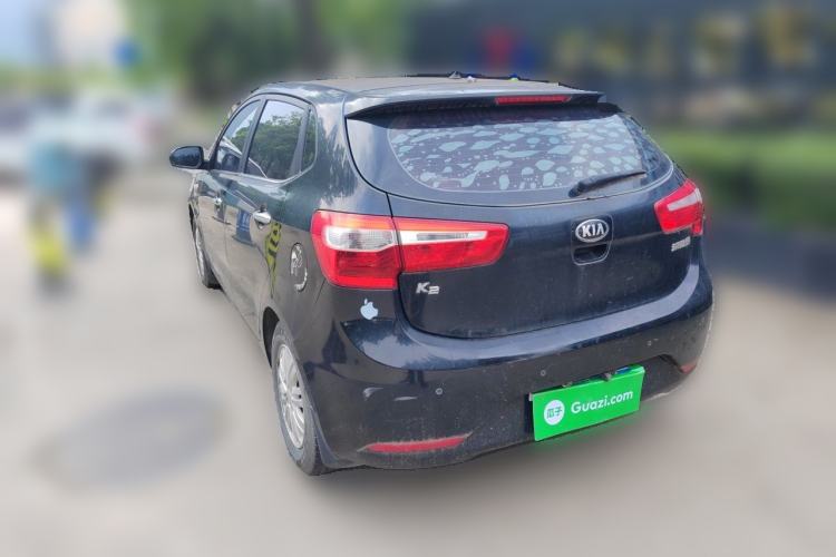 Used Kia K2 2012 Hatchback 1.4L MT Cool Edition Commemorative Model Rear Left 45 Deg