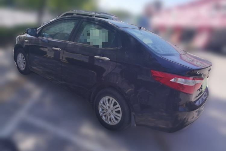 Used Kia K2 2012 Sedan 1.4L MT GL Commemorative Edition Rear Left 45 Deg