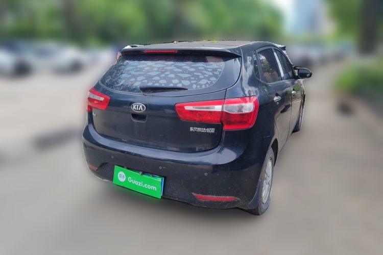 Used Kia K2 2012 Hatchback 1.4L MT Cool Edition Commemorative Model Rear Right 45 Deg