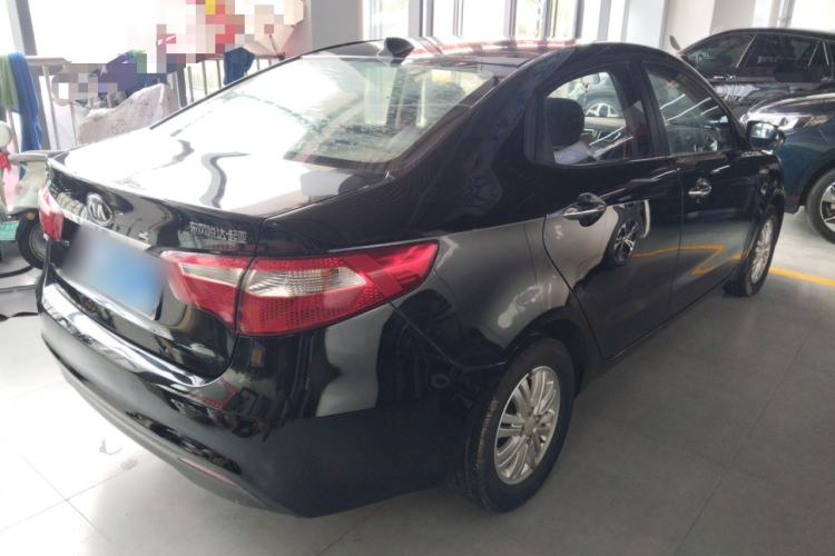 Used Kia K2 2012 Sedan 1.4L MT GLS Commemorative Edition Rear Right 45 Deg