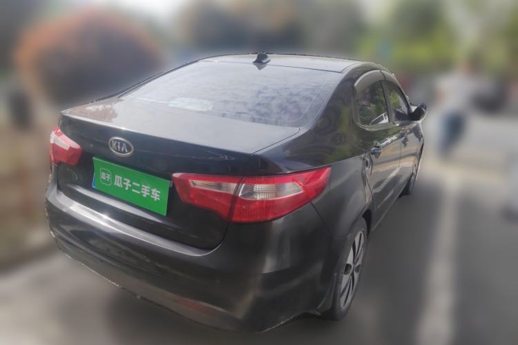Used Kia K2 2012 Sedan 1.4L MT TOP Commemorative Edition Rear Right 45 Deg