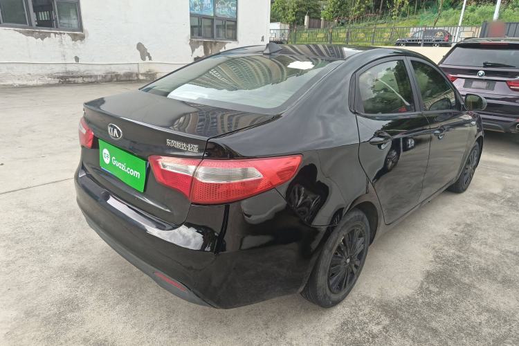 Used Kia K2 2012 Sedan 1.4L Automatic GLS Commemorative Edition Rear Right 45 Deg