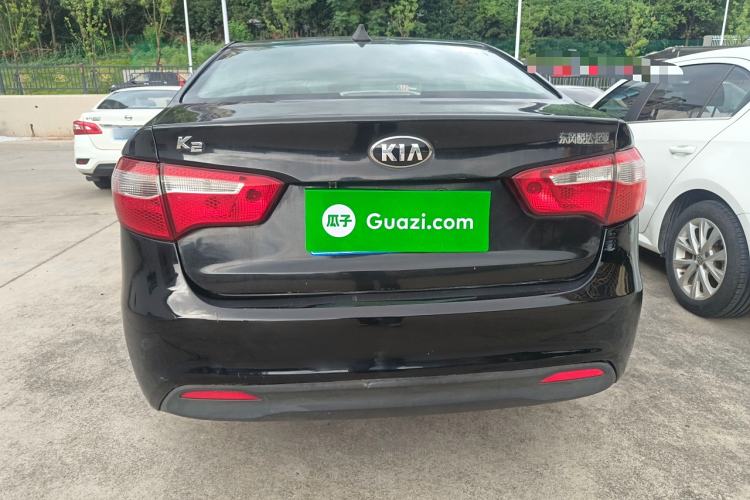 Used Kia K2 2012 Sedan 1.4L Automatic GLS Commemorative Edition Rear