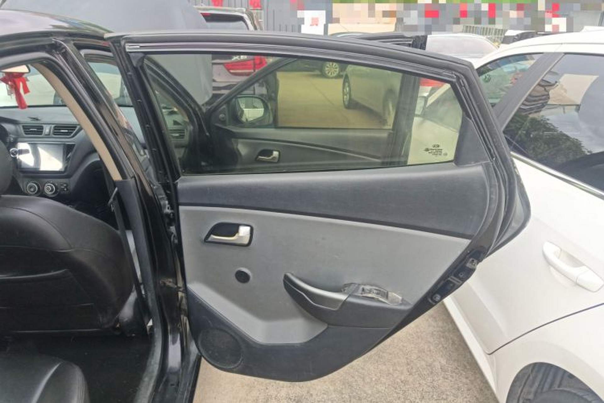 Used Kia K2 2012 Sedan 1.4L Automatic GLS Commemorative Edition Right Rear Door Interior