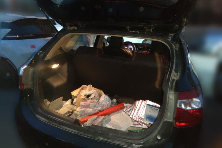 Used Kia K2 2012 Hatchback 1.4L MT GLS Commemorative Edition Trunk
