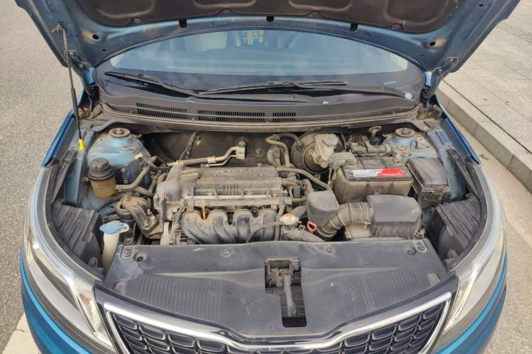 Used Kia K2 2012 Hatchback 1.6L AT Premium Commemorative Edition Engine Bay