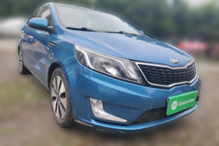 Used Kia K2 2012 Sedan 1.6L AT Premium ECO Front Right 45 Deg