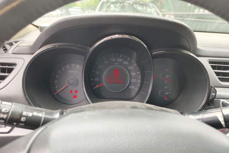 Used Kia K2 2012 Sedan 1.6L Automatic Transmission Premium Commemorative Edition Instrument Cluster