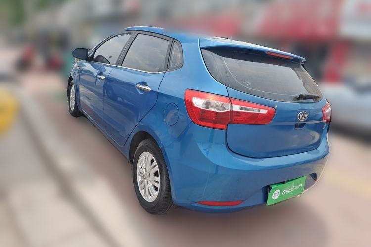 Used Kia K2 2012 Hatchback 1.4L MT Cool Edition Commemorative Model Rear Left 45 Deg