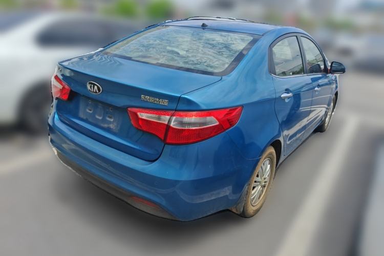 Used Kia K2 2012 Sedan 1.4L MT TOP Commemorative Edition Rear Right 45 Deg