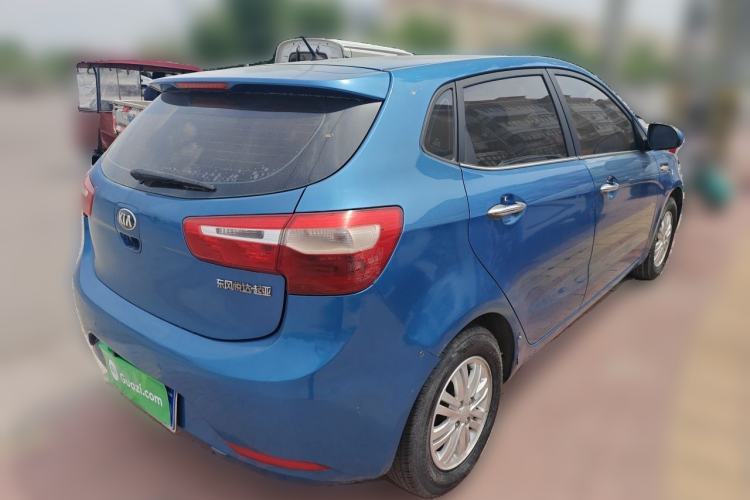 Used Kia K2 2012 Hatchback 1.4L MT Cool Edition Commemorative Model Rear Right 45 Deg