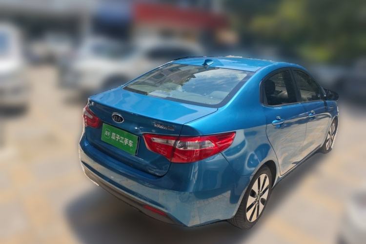 Used Kia K2 2012 Sedan 1.6L AT Premium ECO Rear Right 45 Deg