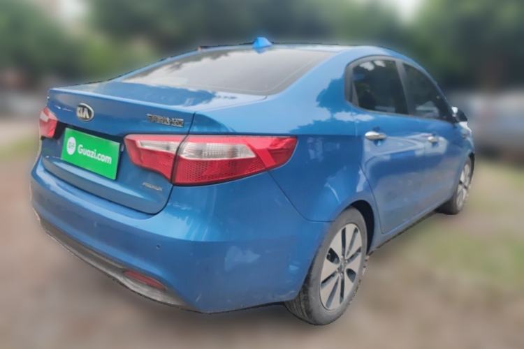 Used Kia K2 2012 Sedan 1.6L AT Premium ECO Rear Right 45 Deg