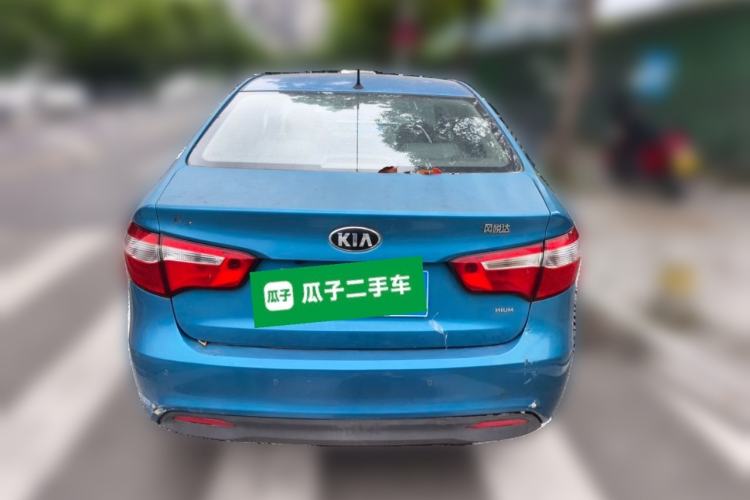 Used Kia K2 2012 Sedan 1.6L Automatic Transmission Premium Commemorative Edition Rear