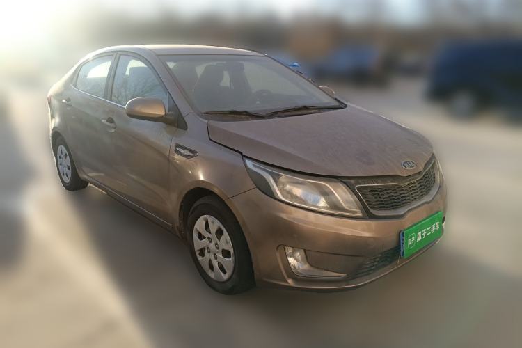 Used Kia K2 2012 Sedan 1.4L MT GL Commemorative Edition Front Right 45 Deg