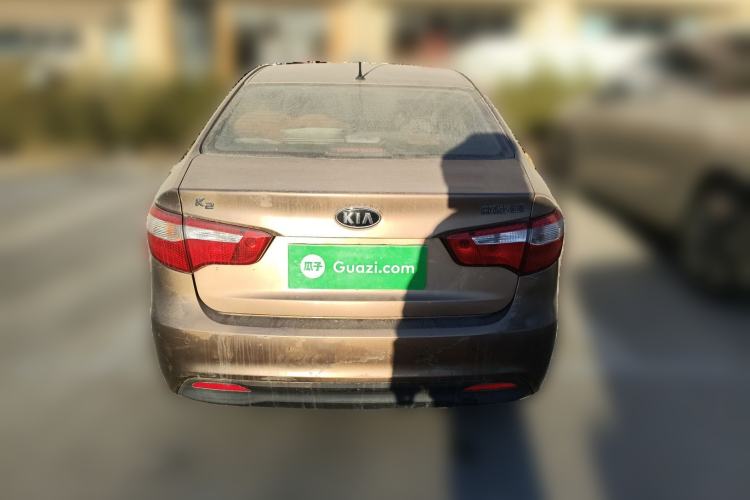 Used Kia K2 2012 Sedan 1.4L MT GL Commemorative Edition Rear
