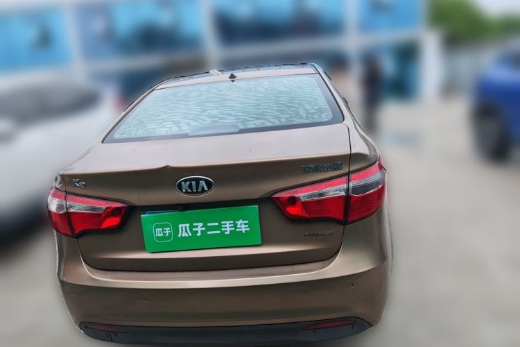 Used Kia K2 2012 Sedan 1.6L Automatic Transmission Premium Commemorative Edition Rear