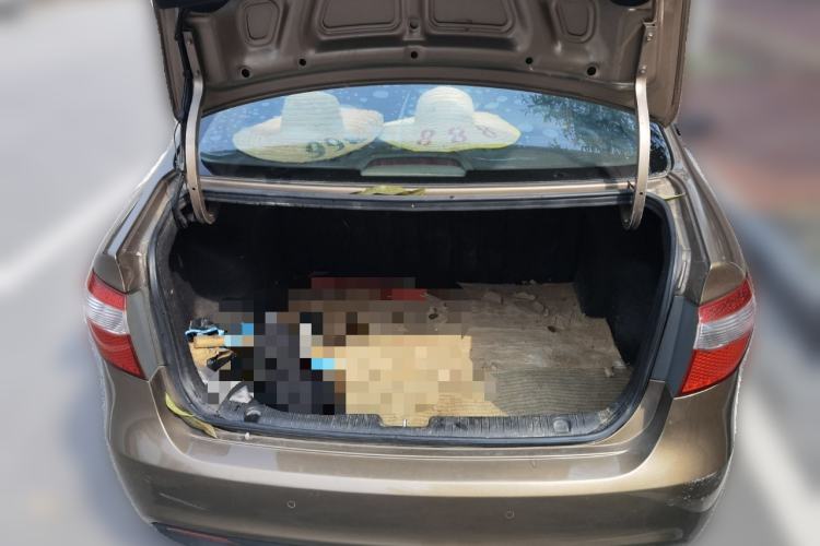 Used Kia K2 2012 Sedan 1.4L MT GLS Commemorative Edition Trunk