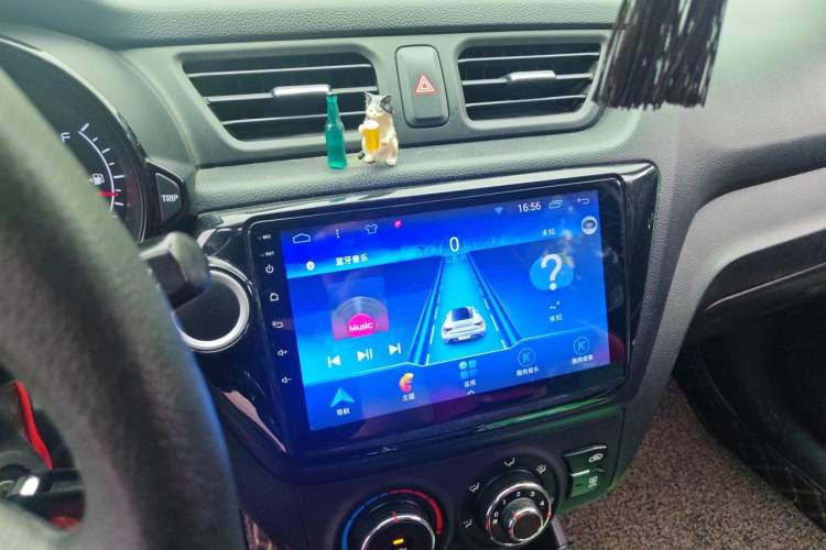 Used Kia K2 2012 Sedan 1.4L Automatic GLS Commemorative Edition Audio And AC Panel