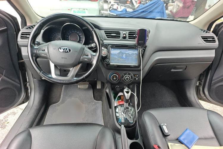 Used Kia K2 2012 Sedan 1.6L Automatic Transmission Premium Commemorative Edition Center Console
