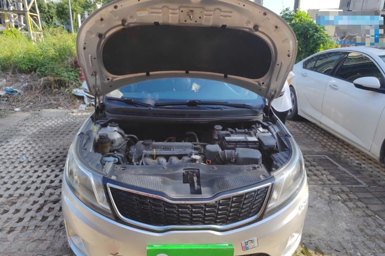 Used Kia K2 2012 Hatchback 1.6L AT Premium Commemorative Edition Engine Bay
