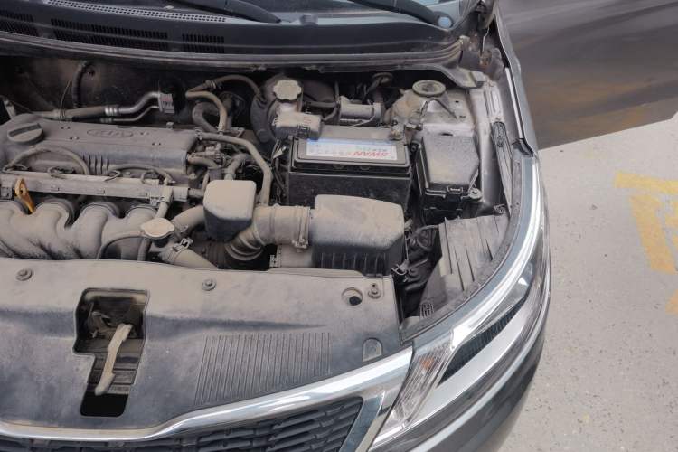 Used Kia K2 2012 Sedan 1.4L MT GLS Commemorative Edition Engine Bay Left