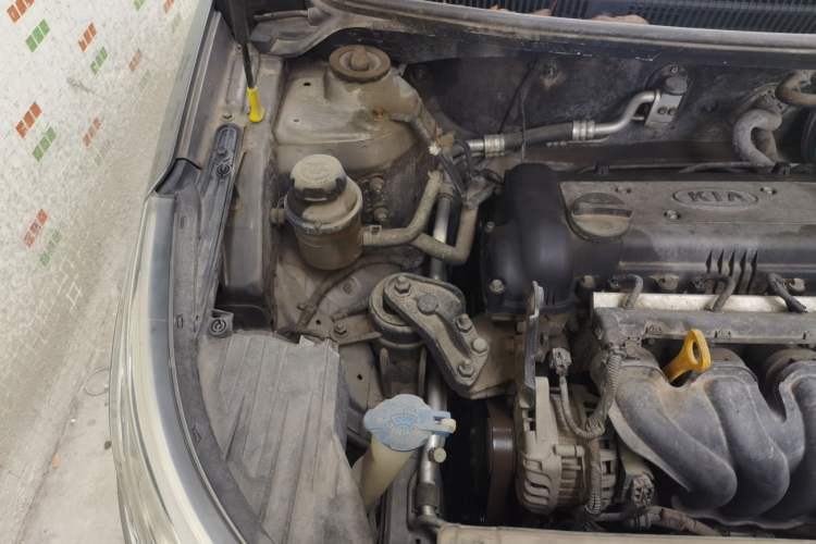 Used Kia K2 2012 Hatchback 1.6L AT Premium Engine Bay Right