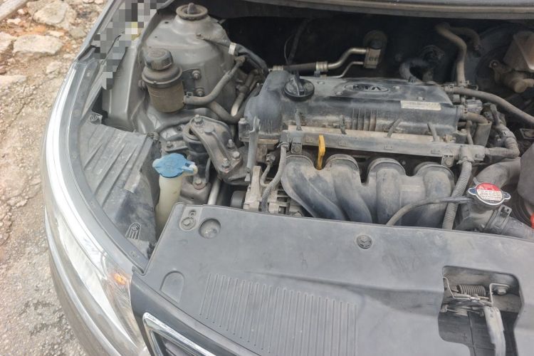 Used Kia K2 2012 Sedan 1.6L Automatic Transmission Premium Commemorative Edition Engine Bay Right
