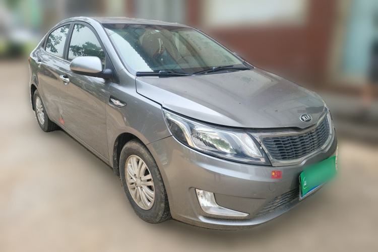 Used Kia K2 2012 Sedan 1.4L MT GL Commemorative Edition Front Right 45 Deg