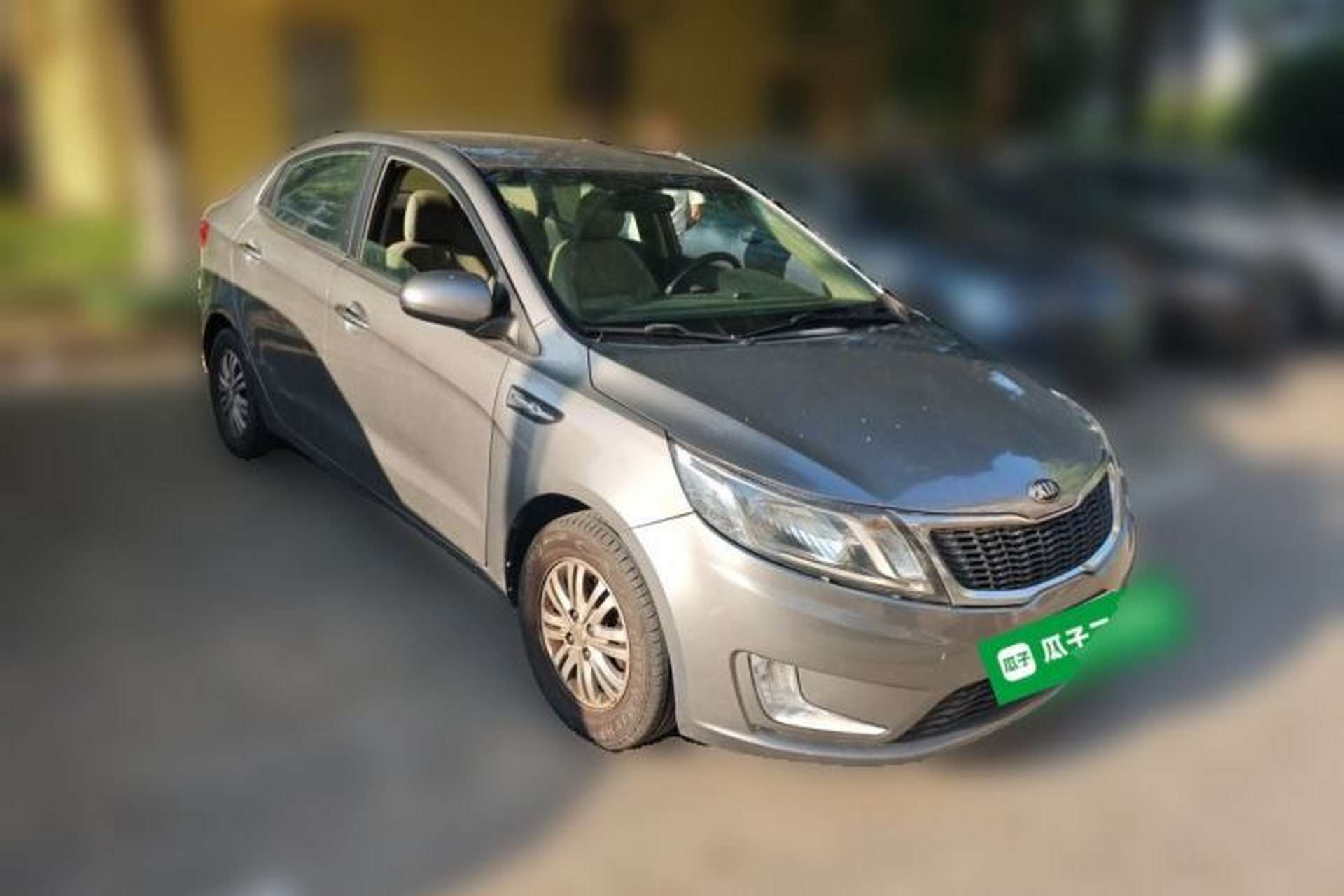 Used Kia K2 2012 Sedan 1.4L MT GLS Commemorative Edition Front Right 45 Deg