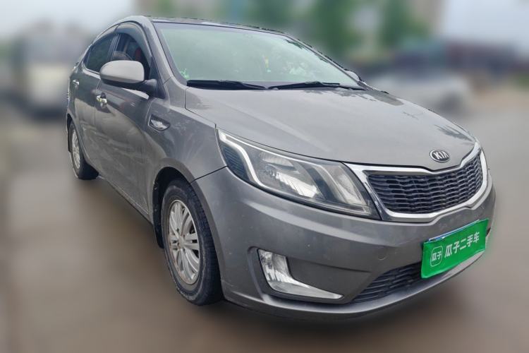 Used Kia K2 2012 Sedan 1.4L Automatic GLS Commemorative Edition Front Right 45 Deg