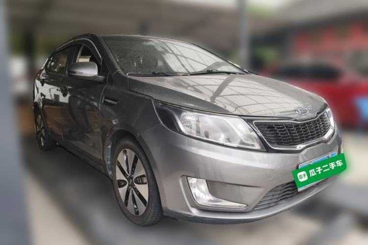 Used Kia K2 2012 Hatchback 1.6L AT Premium Front Right 45 Deg