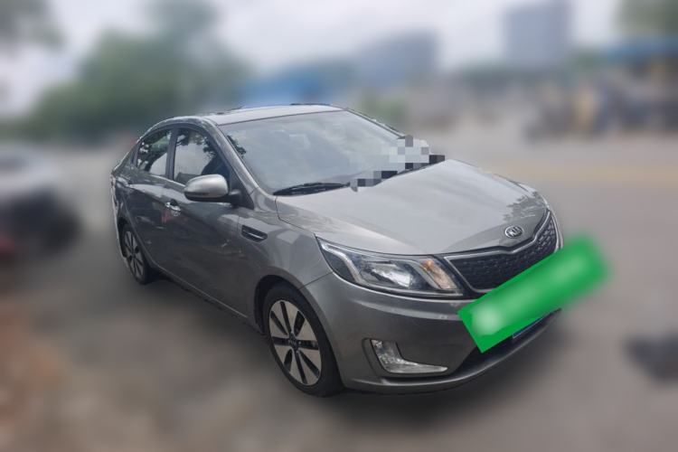 Used Kia K2 2012 Sedan 1.6L Automatic Transmission Premium Commemorative Edition Front Right 45 Deg