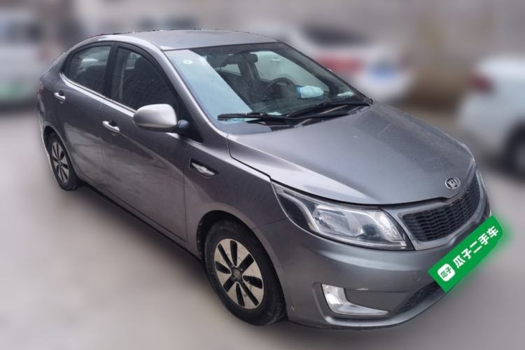 Used Kia K2 2012 Sedan 1.4L MT GLS Commemorative Edition Front Right 45 Deg