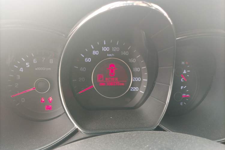 Used Kia K2 2012 Sedan 1.6L Automatic Transmission Premium Commemorative Edition Instrument Cluster