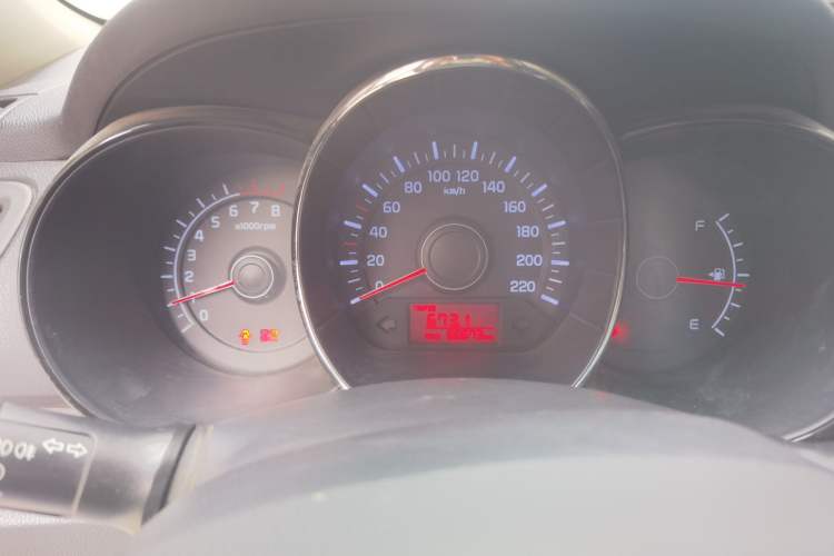 Used Kia K2 2012 Sedan 1.4L MT GLS Commemorative Edition Instrument Cluster