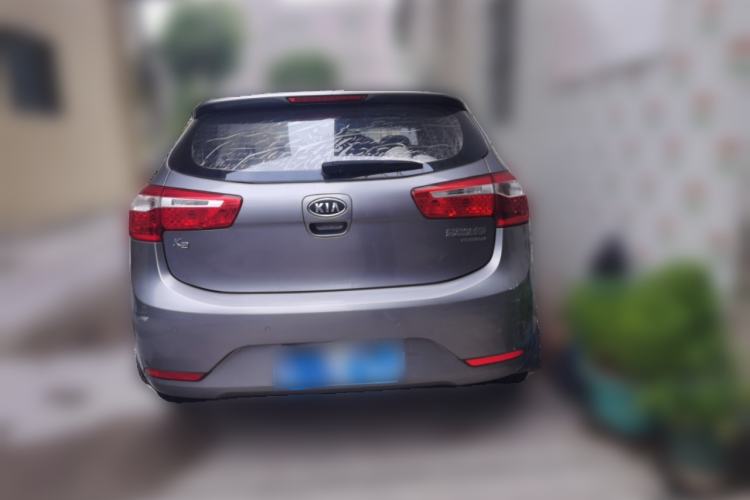 Used Kia K2 2012 Hatchback 1.6L AT Premium Rear