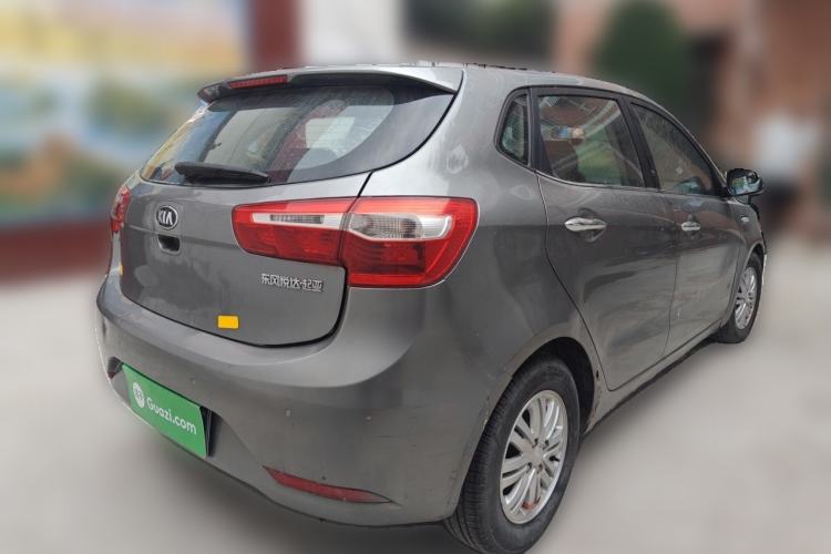 Used Kia K2 2012 Hatchback 1.4L Automatic Cool Edition Rear Right 45 Deg