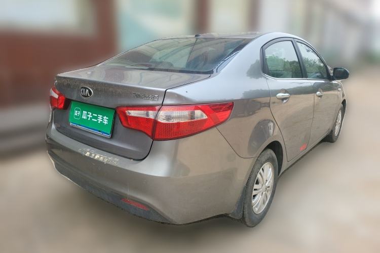 Used Kia K2 2012 Sedan 1.4L MT GL Commemorative Edition Rear Right 45 Deg