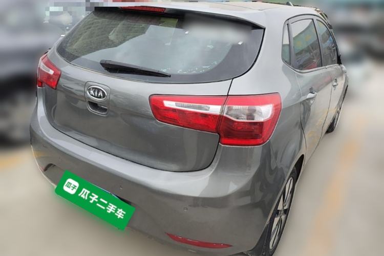 Used Kia K2 2012 Hatchback 1.6L AT Premium Rear Right 45 Deg