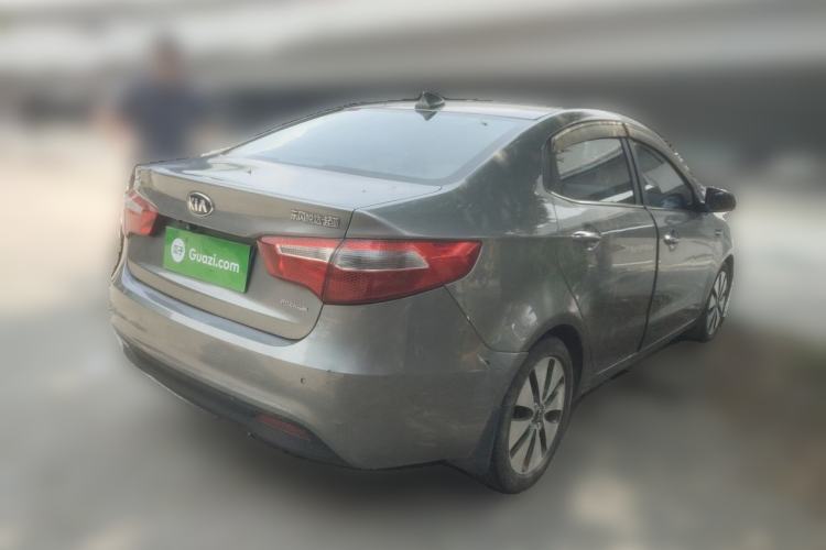 Used Kia K2 2012 Sedan 1.6L AT Premium ECO Rear Right 45 Deg