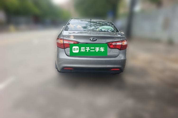 Used Kia K2 2012 Sedan 1.6L Automatic Transmission Premium Commemorative Edition Rear