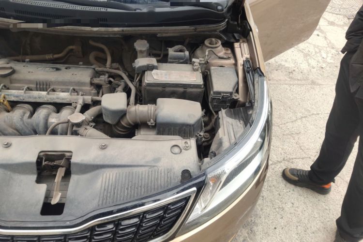Used Kia K2 2012 Sedan 1.4L MT GLS Commemorative Edition Engine Bay Left