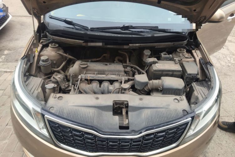 Used Kia K2 2012 Sedan 1.4L MT GLS Commemorative Edition Engine Bay