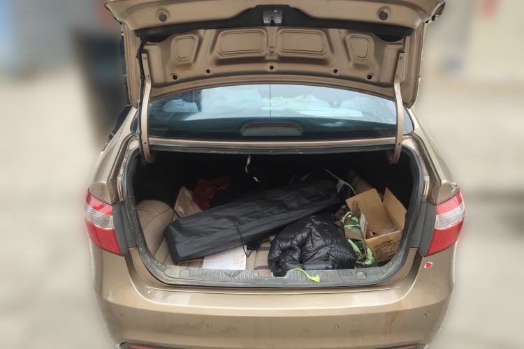 Used Kia K2 2012 Sedan 1.4L MT GLS Commemorative Edition Trunk