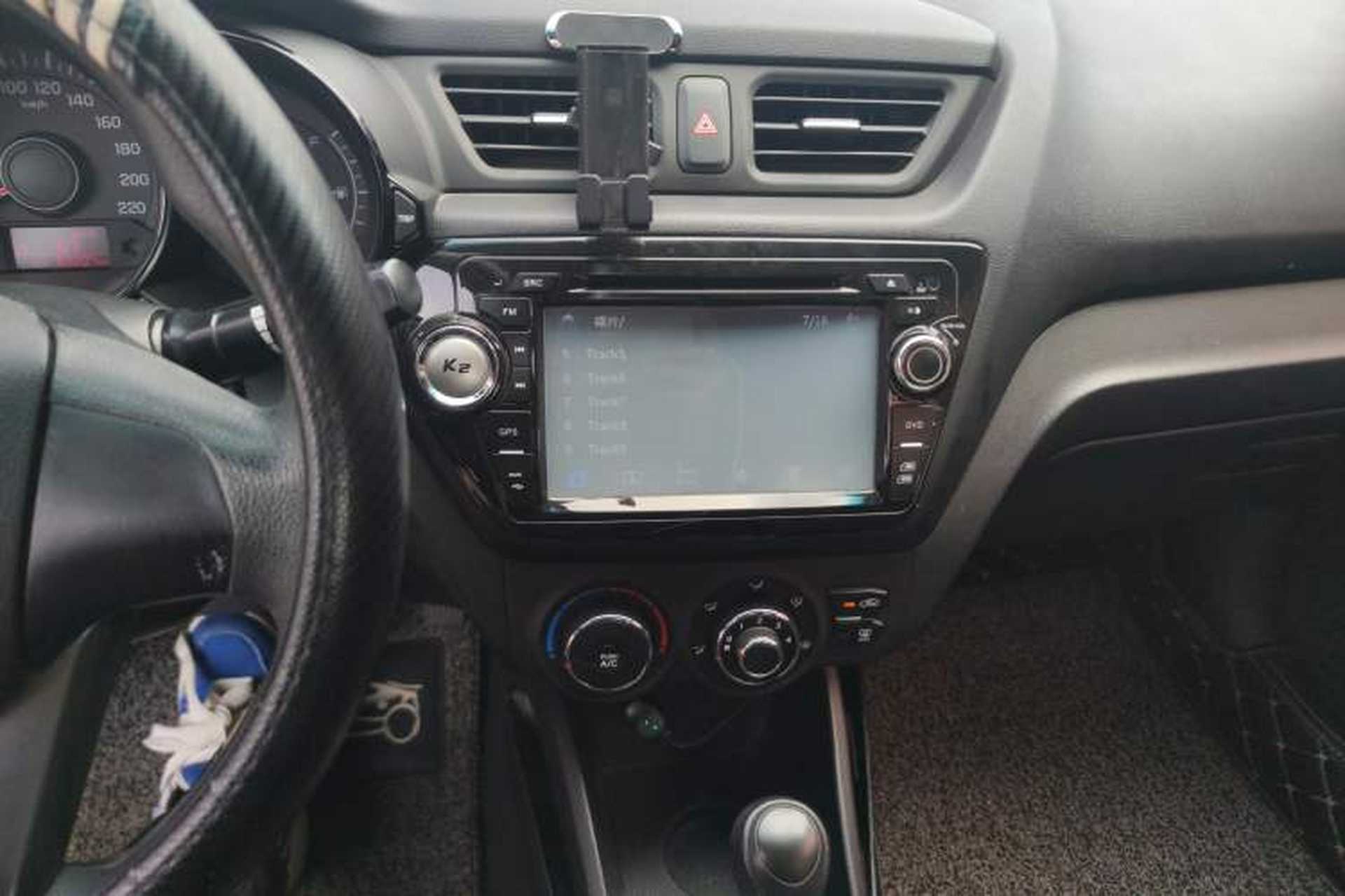 Used Kia K2 2012 Sedan 1.4L Automatic GLS Commemorative Edition Audio And AC Panel