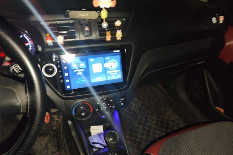 Used Kia K2 2012 Hatchback 1.4L Automatic Cool Edition Audio And AC Panel