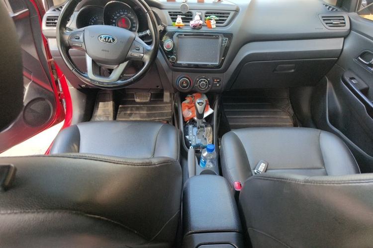 Used Kia K2 2012 Sedan 1.6L Automatic Transmission Premium Commemorative Edition Center Console