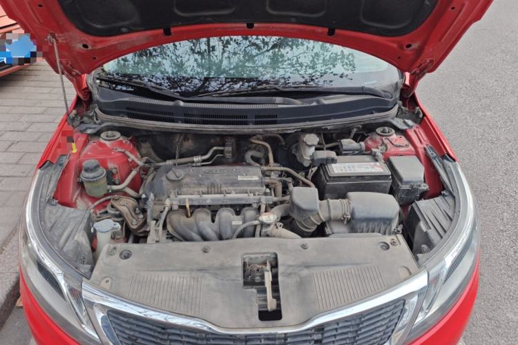 Used Kia K2 2012 Sedan 1.4L MT GLS Commemorative Edition Engine Bay