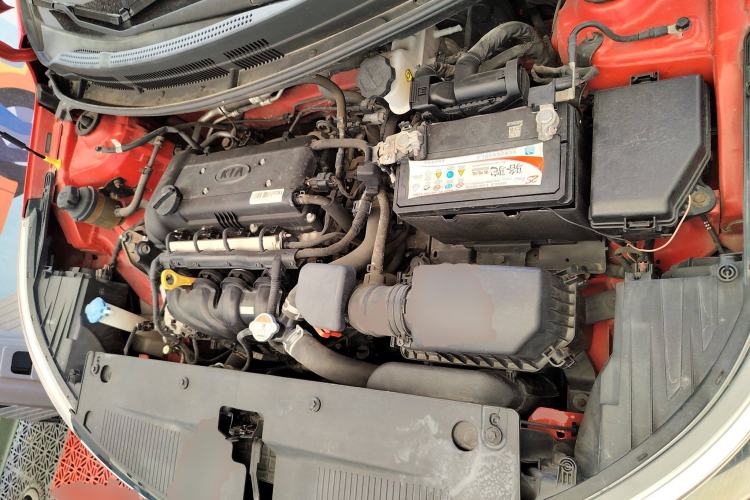 Used Kia K2 2012 Hatchback 1.6L AT Premium Commemorative Edition Engine Bay